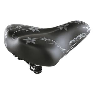 492118-leisure-saddle-for-women-selle-montegrappa-061-happy-flowers-black-265-mm