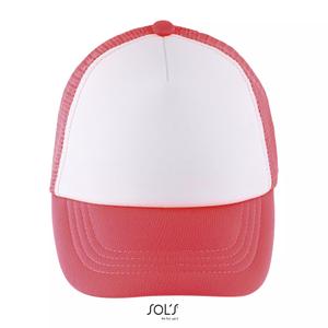 03091-515-baseball-cap-for-kids-sol-s-bulbble-white-neon-coral-one-size
