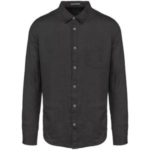 sp504-anthracitegrey-linen-shirt-spasso-anthracite-grey