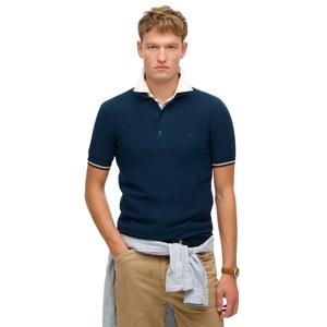 m1110441a-g9y-textured-knit-polo-superdry-faded-navy-blue