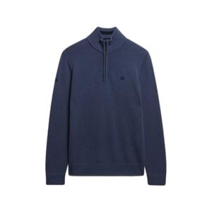 m6110706a-27s-cotton-sweater-with-a-trucker-collar-superdry-soft-navy-blue
