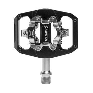 202406-pair-of-pedals-gravel-plate-automatique-alu-switch-cnc-shimano-spd-black-85x70-mm