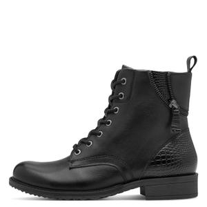 1-25273-45-001-women-s-boots-tamaris-en-cuir-a-lacets-zippe-black