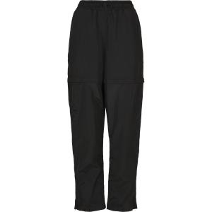 tb4079-00007-u-women-s-trousers-urban-classics-shiny-crinkle-nylon-zip-large-sizes-black