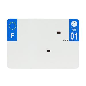 17136-pvc-license-plate-strip-with-company-name-top-plaq-01-grey-210x145-mm