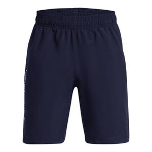 1383341-410-children-s-shorts-under-armour-techtm-woven-wordmark-navy-blue-white