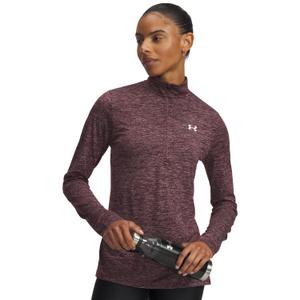 1384225-600-women-s-1-2-zip-training-top-under-armour-tech-dark-maroon