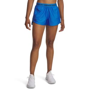 1389882-402-women-s-shorts-under-armour-tech-play-up-3-blue-atlantis