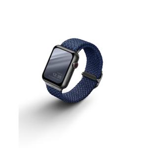 uniq108740-braided-watchband-uniq-apple-blue-oxford-38-mm