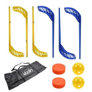 uh00102-plastic-hockey-set-uwin-multicolour-one-size