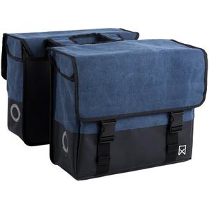 15013-double-coated-fabric-pannier-bag-willex-30-l-blauw-matzwart-one-size