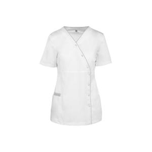 wk506-white-blouse-with-polycotton-press-studs-for-women-wk-designed-to-work-white
