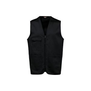 wk608-black-multi-pocket-polycotton-vest-wk-designed-to-work-black