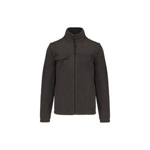 wk9105-darkgrey-fleece-with-zip-off-sleeves-wk-designed-to-work-dark-grey
