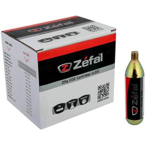 709752-box-of-20-co2-air-cartridges-with-screw-zefal-white-25-g